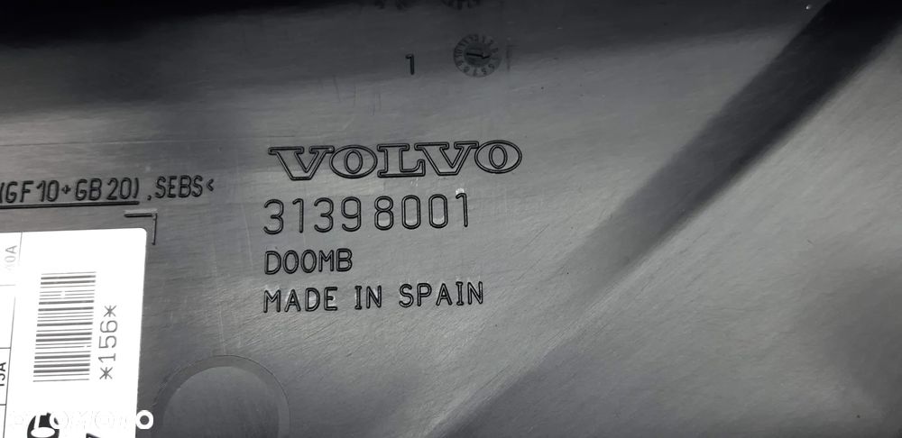 Obudowa skrzynki bezpieczników 31398000 31398001 Volvo S90 2.0 diesel 2016r sedan - 6