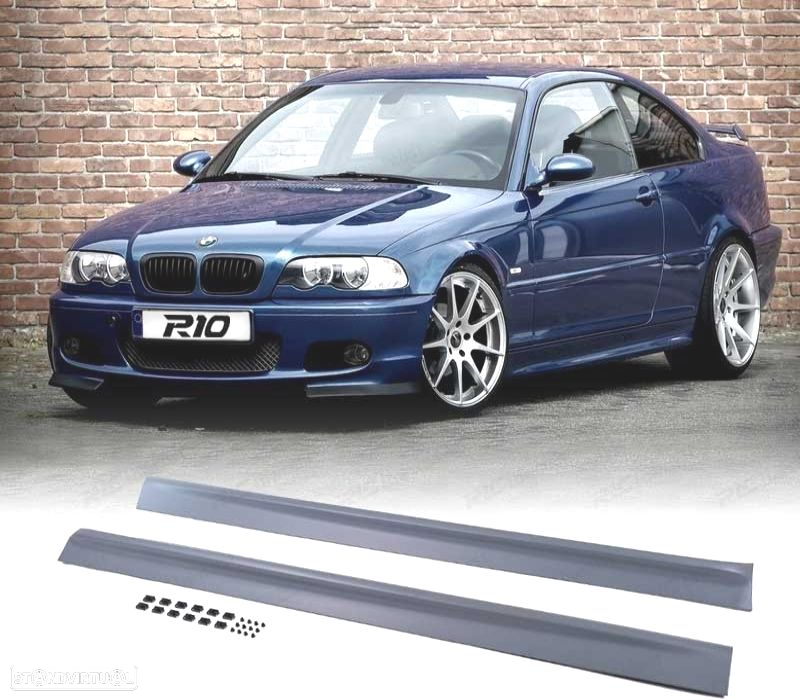 KIT CARROÇARIA BMW E46 COUPE 99-07 PDC LOOK M2 - 3