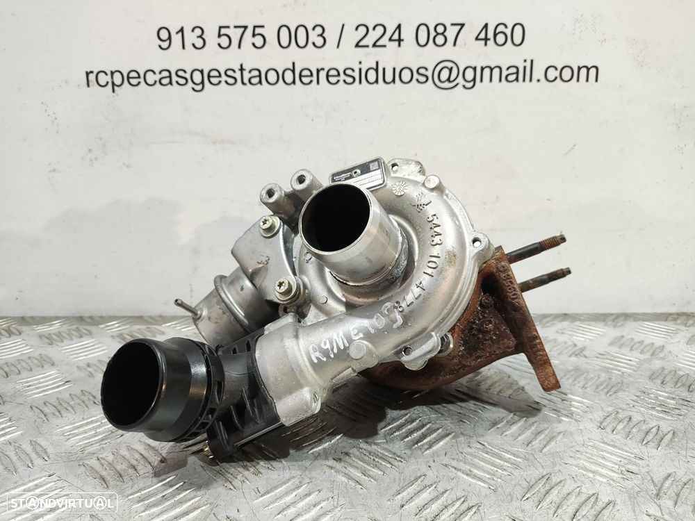 Turbo Renault BorgWarner Motor 1.6 DCI R9ME409 Renault 8201067824 BorgWarner 54389700018 - 1