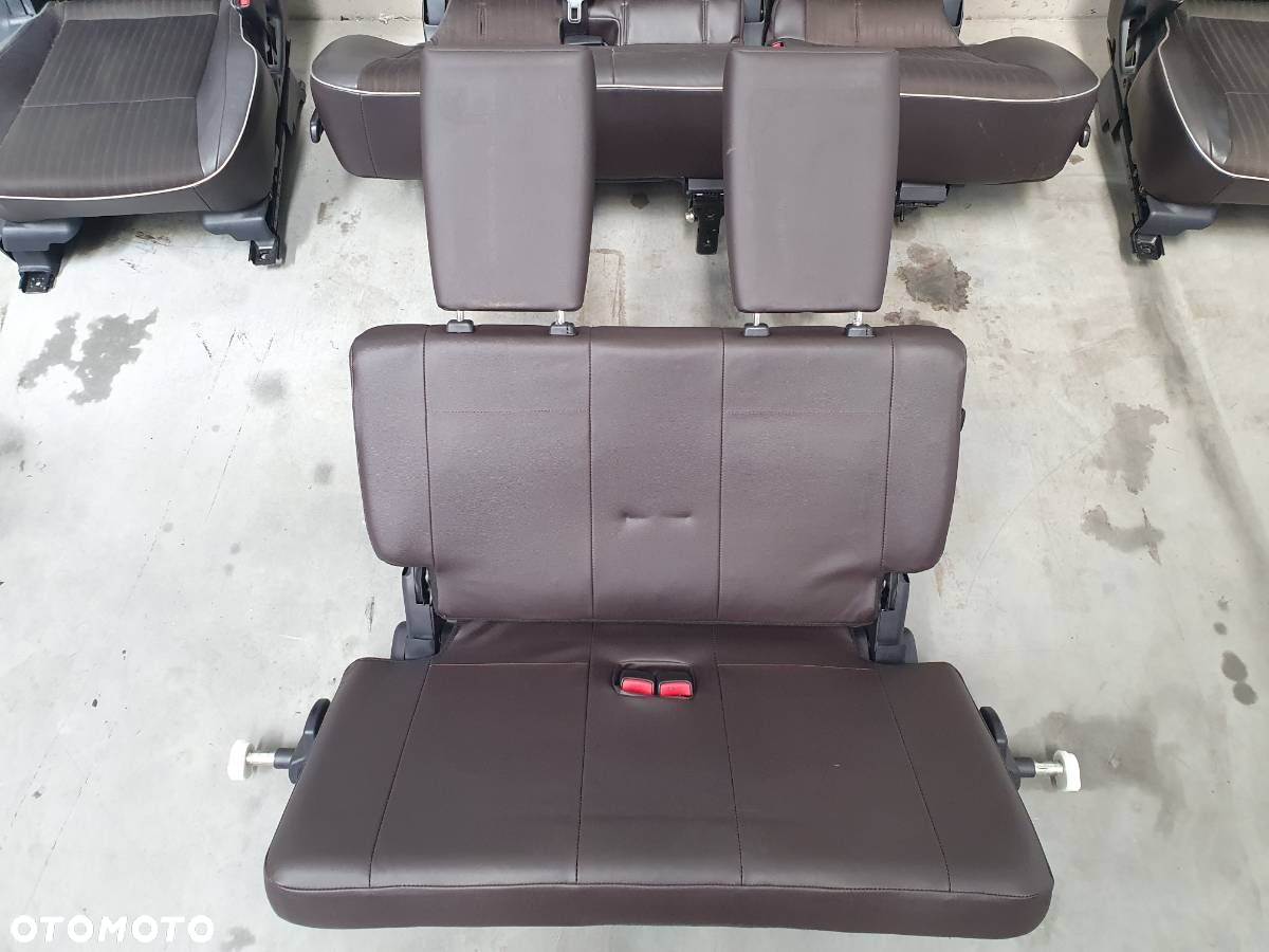 FOTELE KANAPA BOCZKI WNĘTRZE KOMPLET 7 OSÓB MITSUBISHI PAJERO IV EU - 14