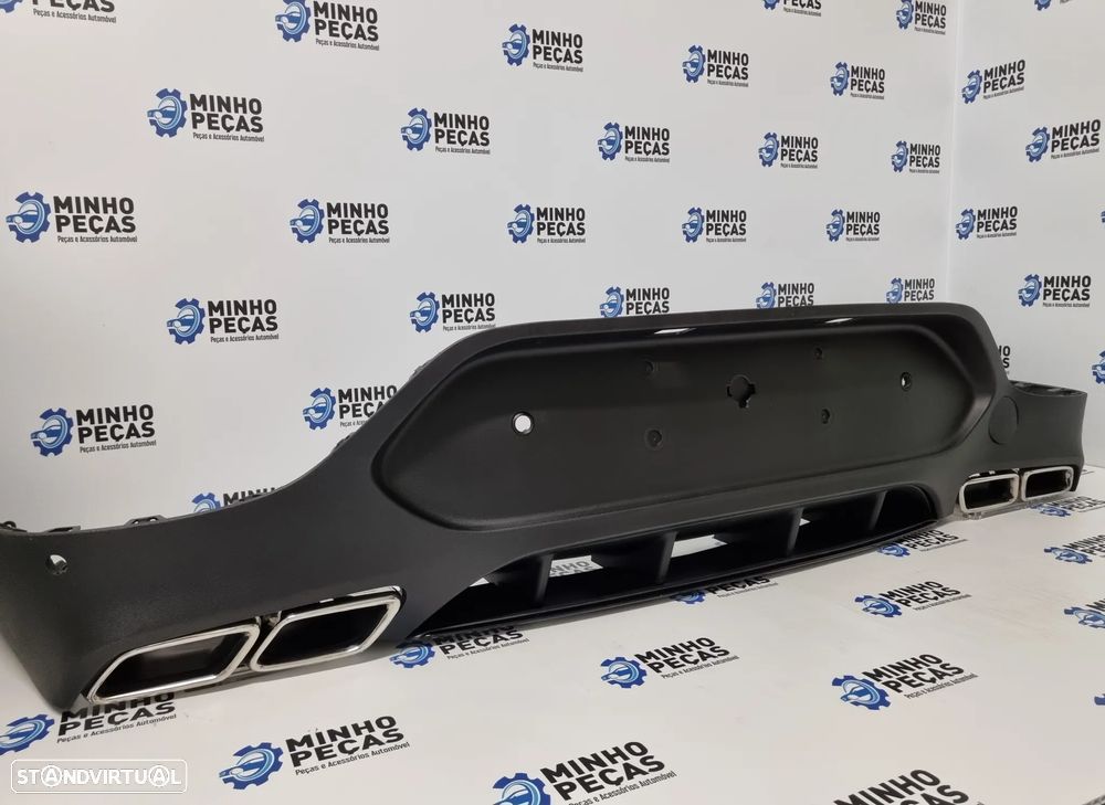 Difusor Traseiro Mercedes GLC Coupê (C253) Look 63 AMG - 5