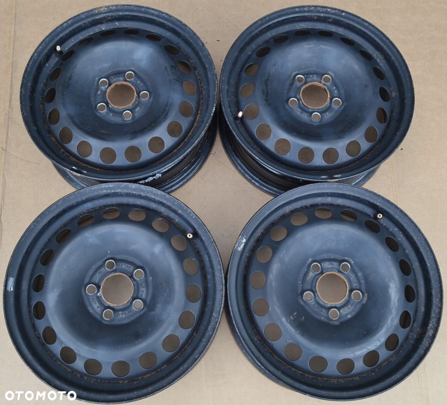 FELGI STALOWE OEM VW SKODA SEAT 5x100 5,5J15 ET 40 x4szt F-493 - 2