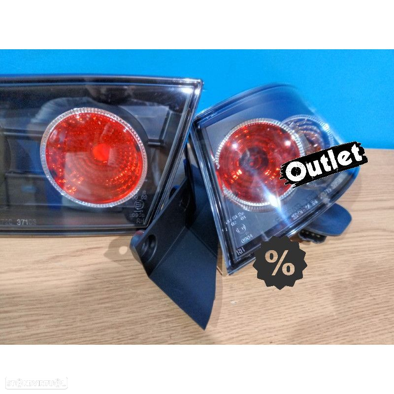 R020079C75 FAROLINS TRASEIROS SEAT IBIZA 6L 02-08 PRETO - 4