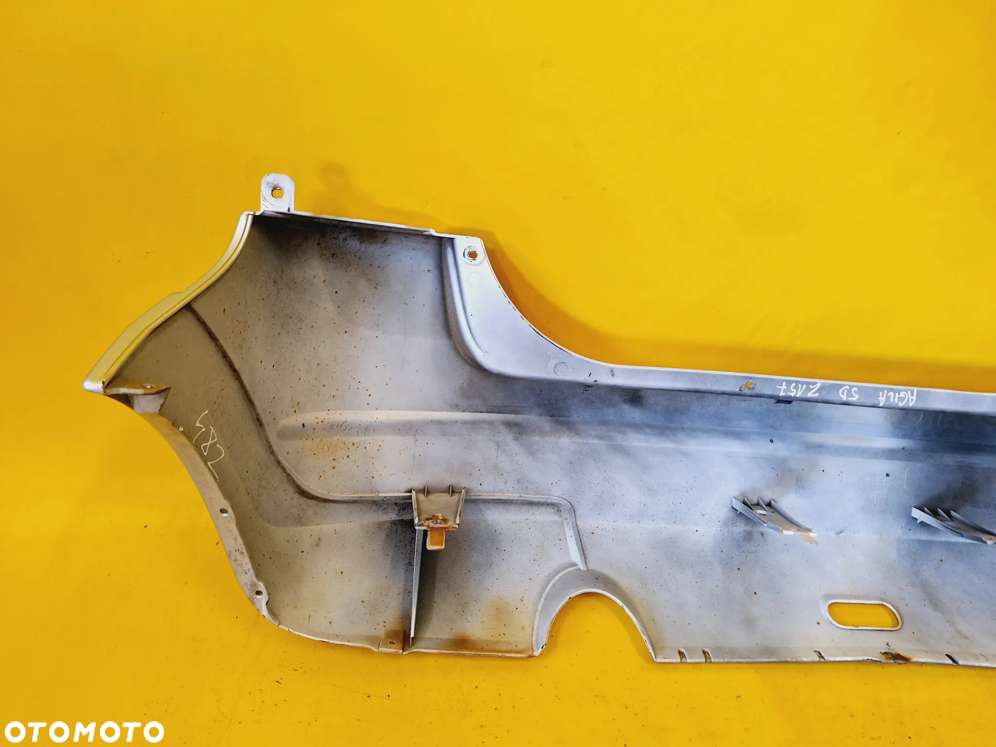 ZDERZAK TYŁ TYLNY OPEL AGILA I A 00-07 LAK: Z157 NR482 - 9