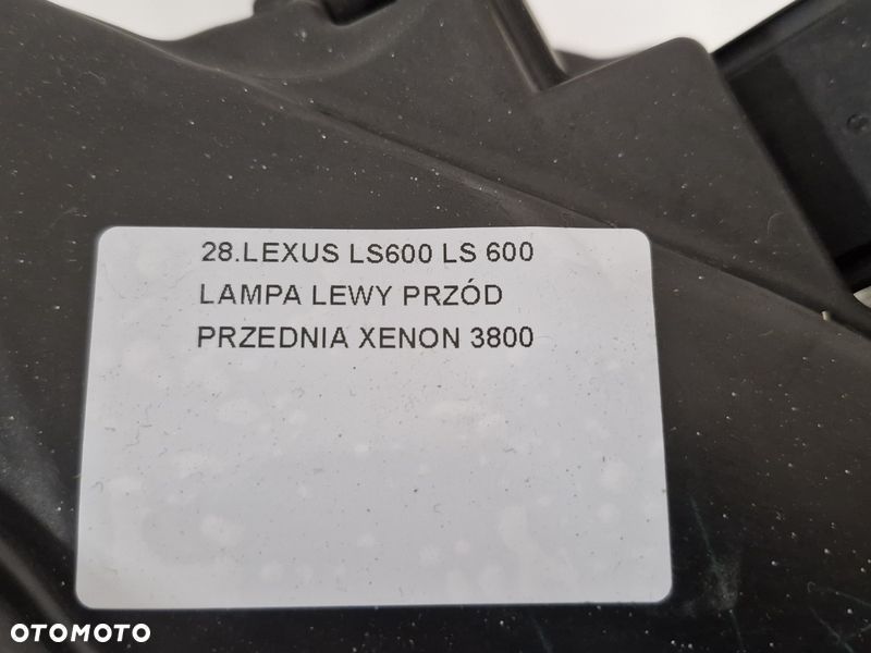 LEXUS LS600 LS 600 LAMPA LEWY PRZÓD LEWA PRZEDNIA XENON KSENON - 5