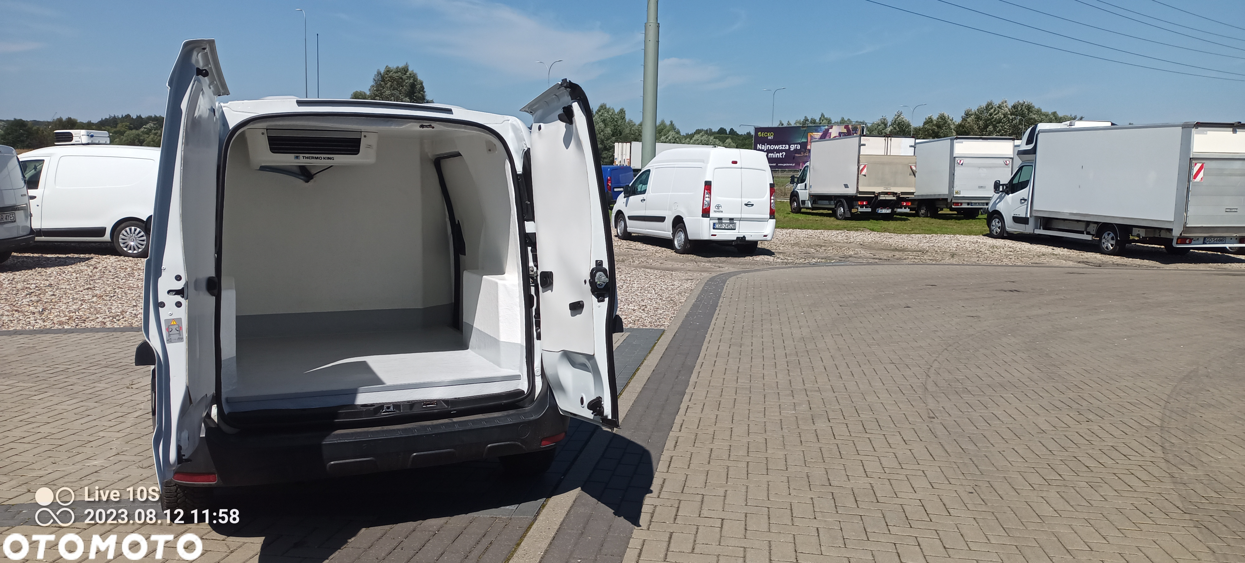 Dacia Dokker Maxi L2 Izoterma Mroźnia Chłodnia thermo King catering Salon PL - 10