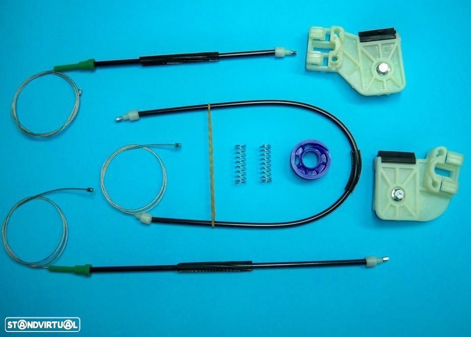Kit reparação elevador dos vidros VW Polo 9N frente e trás  NOVO - 1