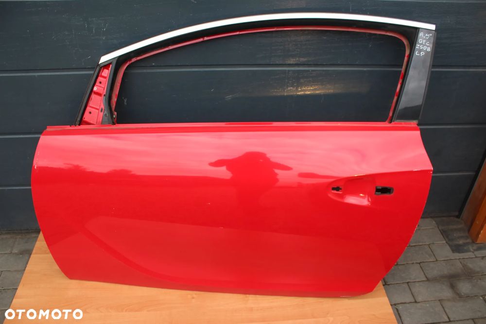 DRZWI LEWY PRZÓD PRZEDNIE LEWE OPEL ASTRA J GTC Z50B - 1