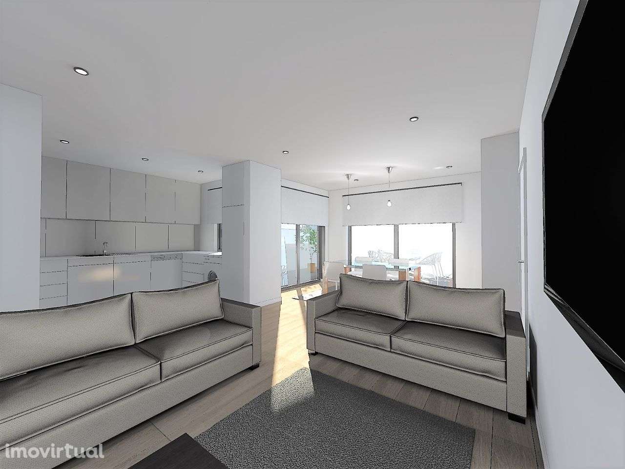 T3+1 com Terraço - Centro da cidade - Viseu - Grande imagem: 5/12