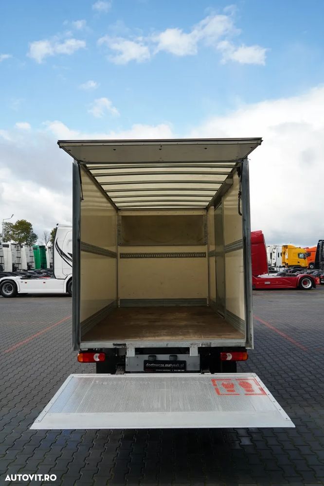 Renault MASTER / CAROSERIE TIP BOX - 4,3 M / LIFT HIDRAULIC DHOLLANDIA - 750 KG / 3 LOCURI / ROȚI SPATE DUBLE / IMPORT / - 18