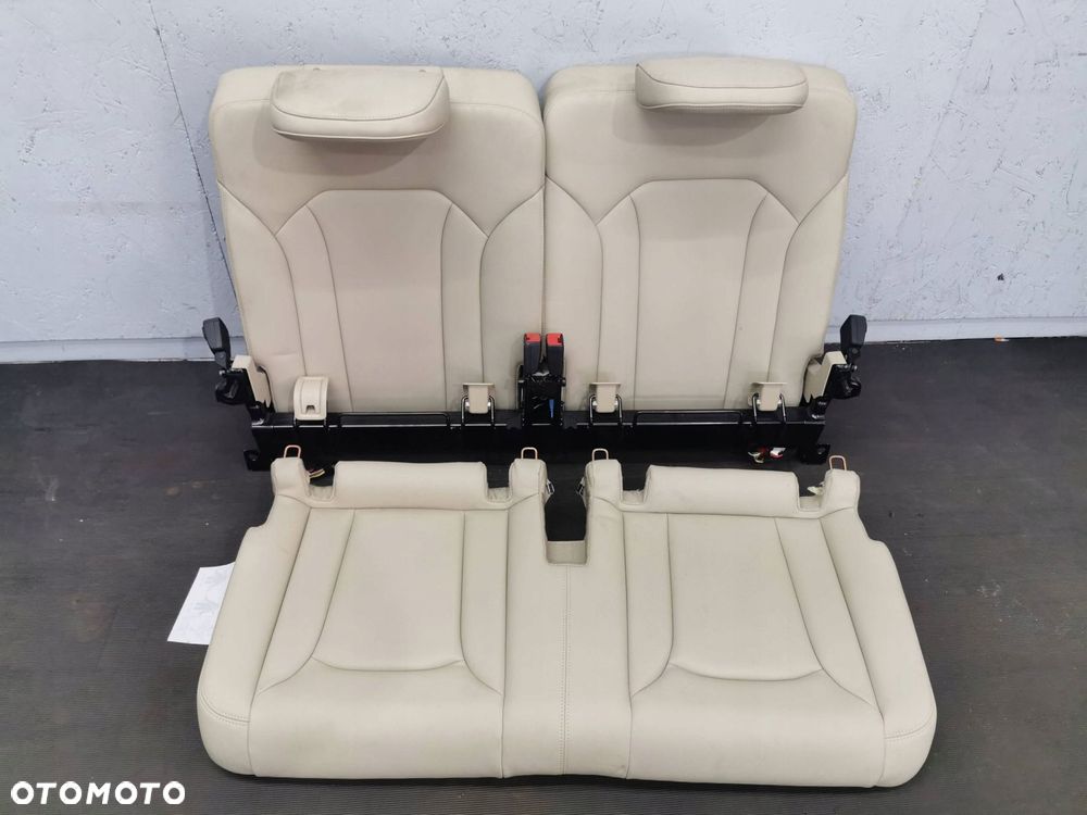 audi q7 4m fotele tylne trzeciego rzędu