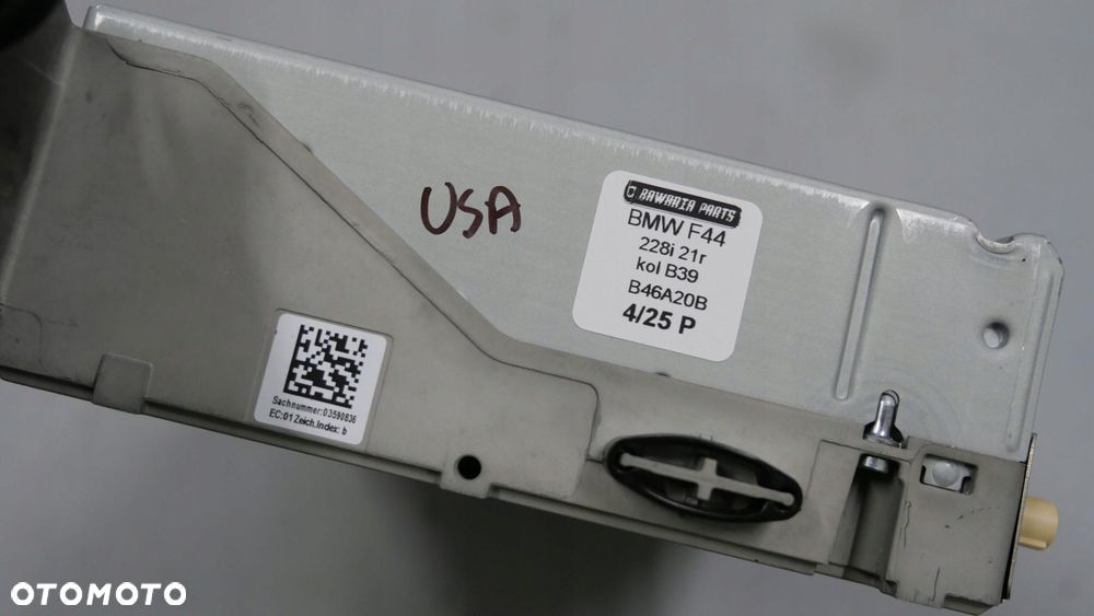 bmw f40 g42 g20 g30 g01 czytnik nawigacji radio mgu 5a3bc22 5b3f826 5b3f810 - 7