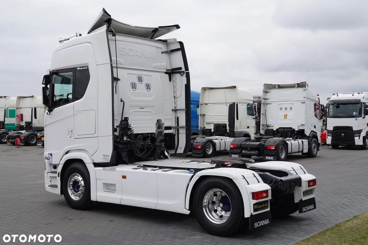 Scania S 500 / RETARDER / KLIMA POSTOJOWA   / PRZÓD NA PODUSZKACH / OPONY 100% / ALUFELGI SPROWADZONA / PO KONTRAKCIE SERWISOWYM - 7