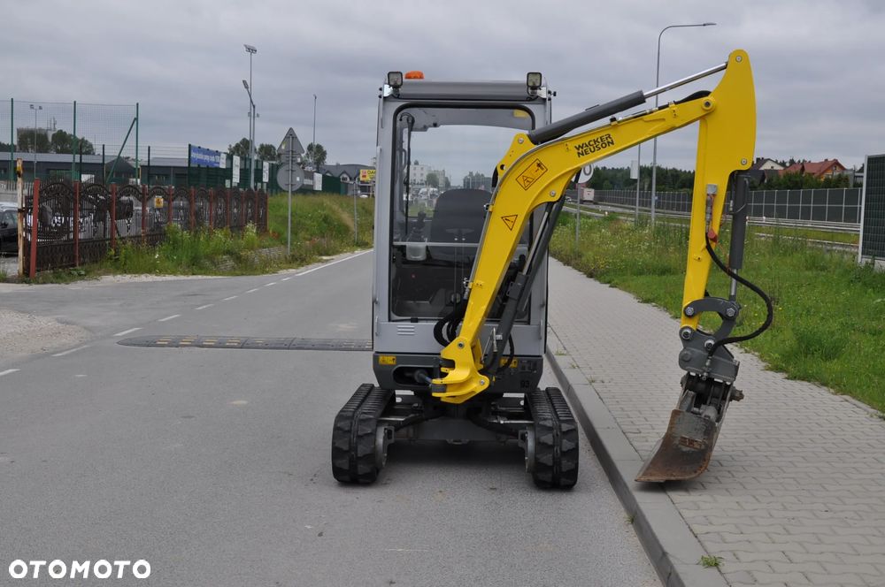Wacker Neuson ET18 MAŁO MTG JAK NOWA!!! ŁYŻKA SKARPOWA HYDRAULICZNA WYJŚCIA HYDRAULICZNE - 8