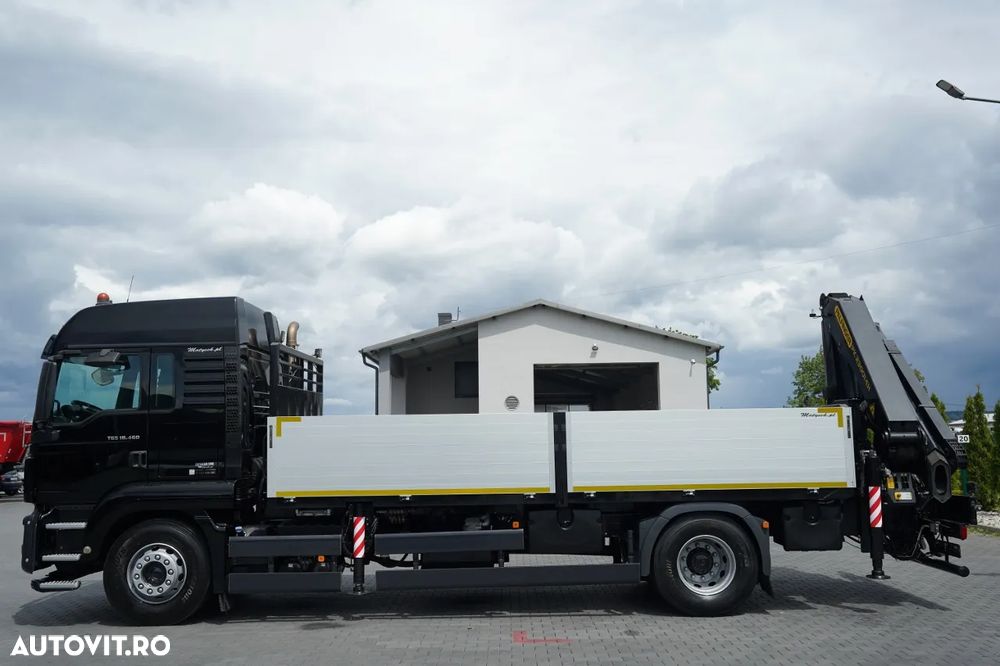 MAN TGS 18.460 / 4X2 / DROPSIDE / PALFINGER PK 230001 / MAX. LOAD CAPACITY: 5,950 KG / NAVI / ROTATOR / PARKING AIR CONDITIONING / MANUAL / EURO 6 - 12