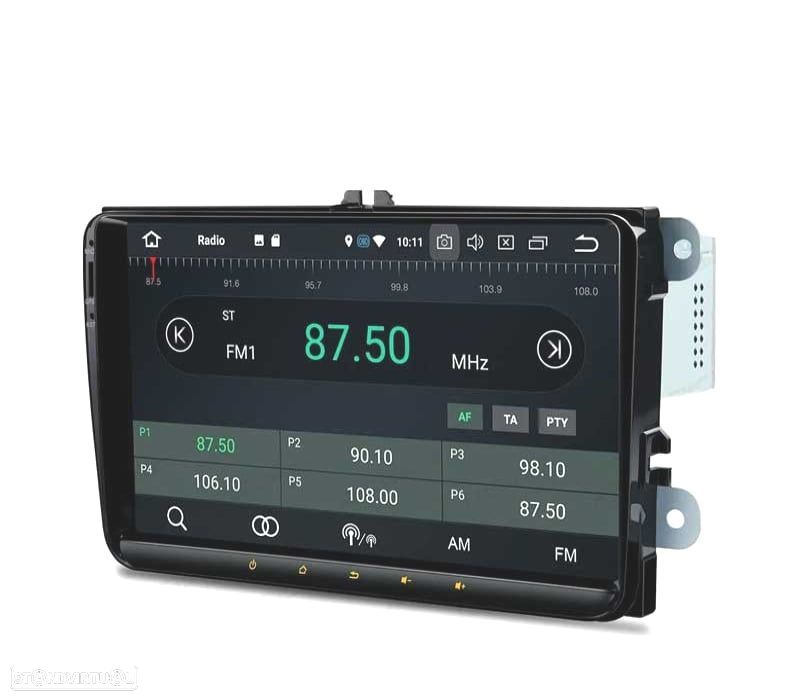 AUTO RADIO GPS ECRA TACTIL 9" VOLKSWAGEN VW PARA SKODA SEAT ANDROID 12 - 7