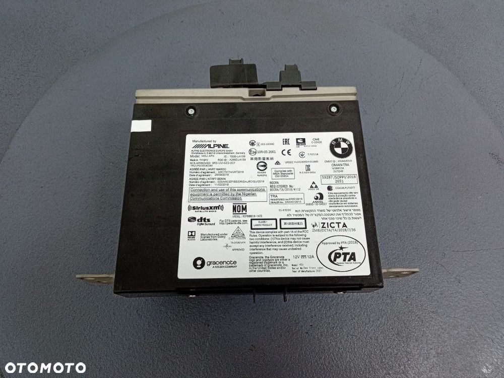 BMW 7 G11 G12 LCI RADIO HEADUNIT MGU APN 5A5B497 - 6