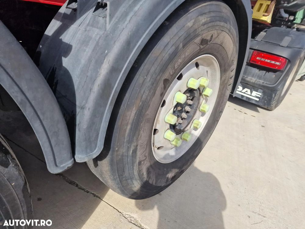 Schmitz Cargobull SKI BASCULABILA de 28mc, PRELATA RABATABILA electric, jante ALUMINIU, AXA LIFTABILA, picioare sprijin, HARDOX, Posibilitate leasing 4 ani, anvelope 385/65R22,5 70% -OK, STARE FOARTE BUNA-PROMOTIE 22.900 EUR+Tva - 8