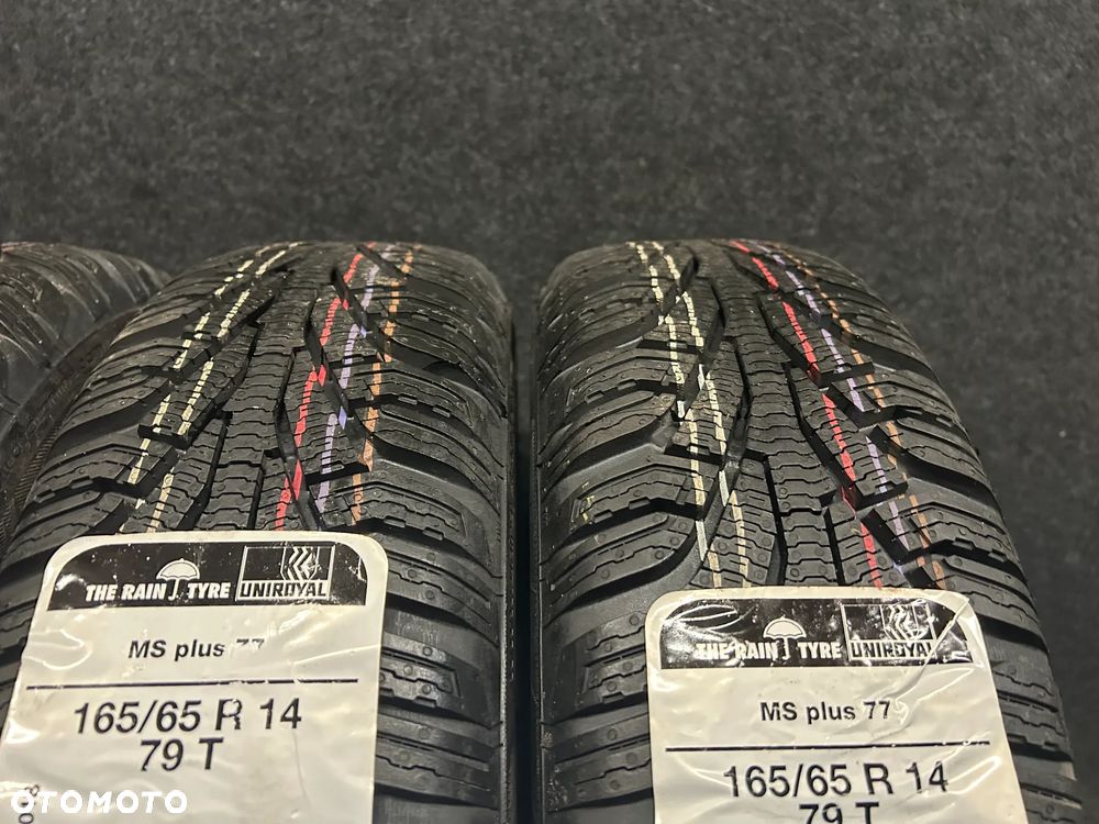 Koła zimowe Toyota Aygo, Citroen C1, Peugeot 107 14 cali 4x100, Opony zimowe Uniroyal 165/65/14 4szt. Nieużywane! - 7