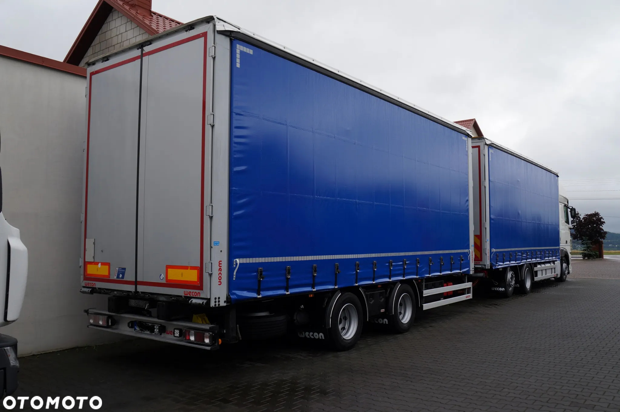 DAF XF 480 EURO 6 ZESTAW TANDEM PRZEJAZDOWY 120 M3  7,7 M + 7,7 M WECON - 2