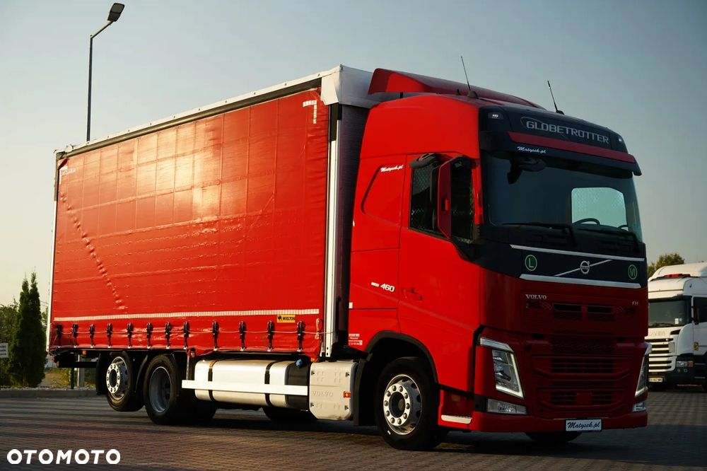Volvo FH 460 / FIRANKA 7.45M / 6x2 / PODNOSZONY DACH / KLIMA POSTOJOWA  / OŚ PODNOSZONA / PO ZŁOTYM KONTRAKCIE SERWISOWYM - 6