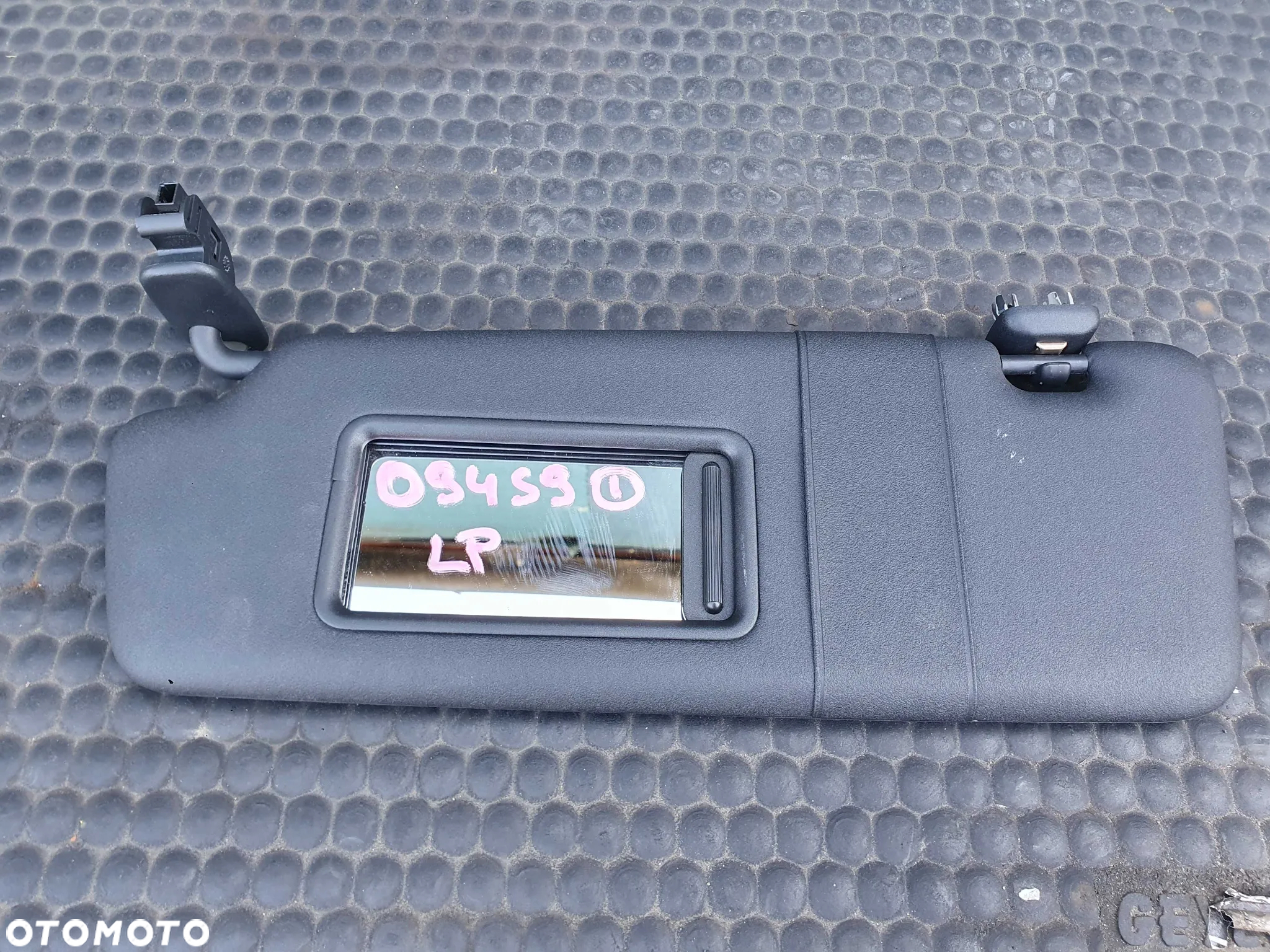 Daszek 8E0/1857551 8E0/2857552 8E0857562 Słonecznik Czarne S-Line Oslona Przeciwsloneczna Podświetlane Lewa Prawa AUDI A4 B6 B7 - 3