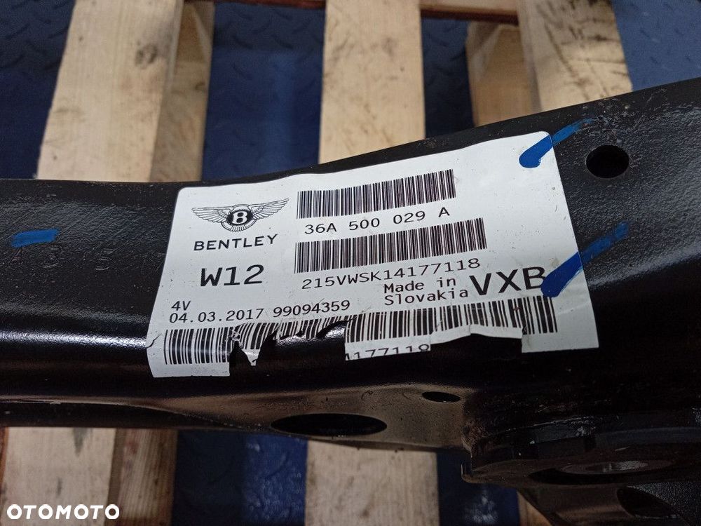 BENTAYGA 6.0 W12 BELKA SANKI WÓZEK ZAWIESZENIA TYŁ 36A500029A - 4
