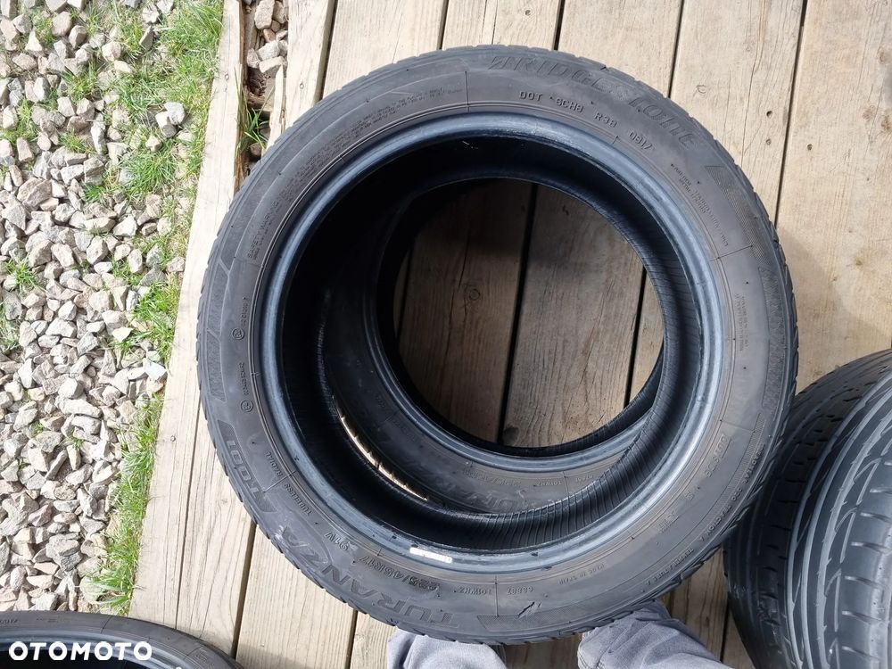 Opony BRIDGESTONE TURANZA T001 225/45R17 91V 2017r,6.5/6mm bdb stan - 10