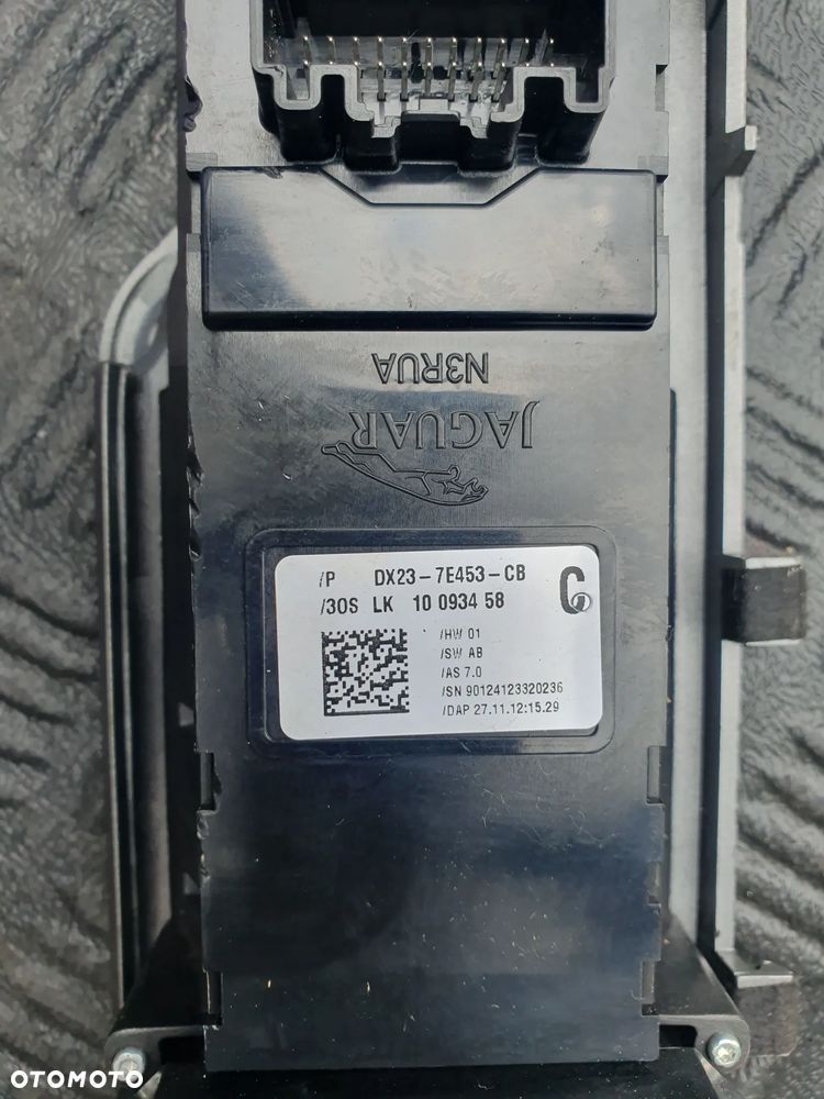 JAGUAR XF X250 11-15 WYBIERAK BIEGÓW PANEL MMI STEROWANIA DX23-7E453-CB - 6