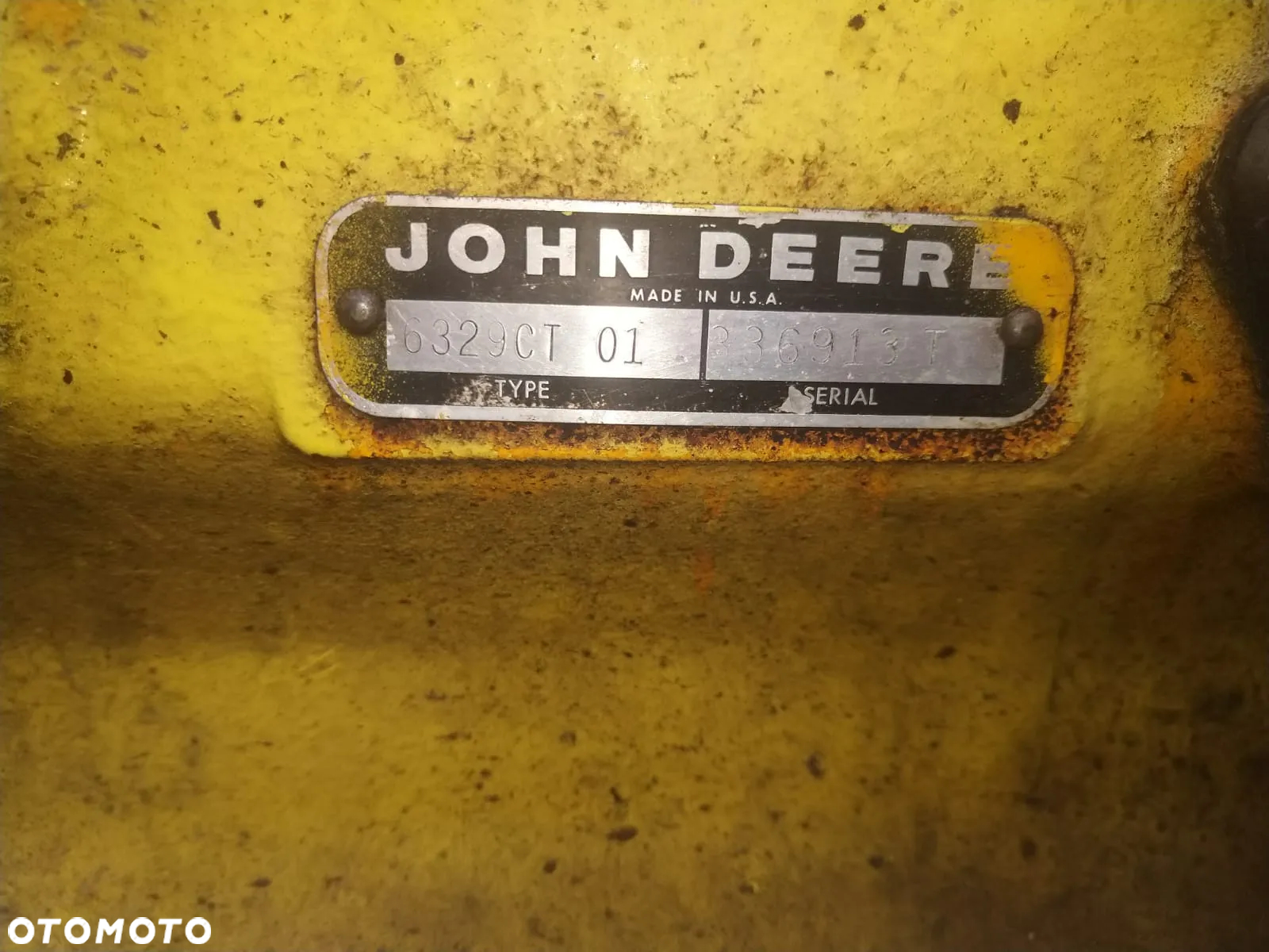 Silnik John Deere 6329CT harwestery forwardery ładowarki koparki ciągniki - 2