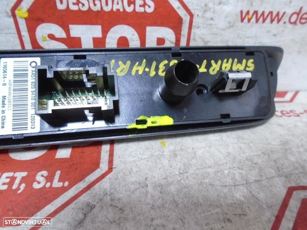 BOTÃO DE EMERGÊNCIA SMART FORTWO COUPÉ 2013 - 2