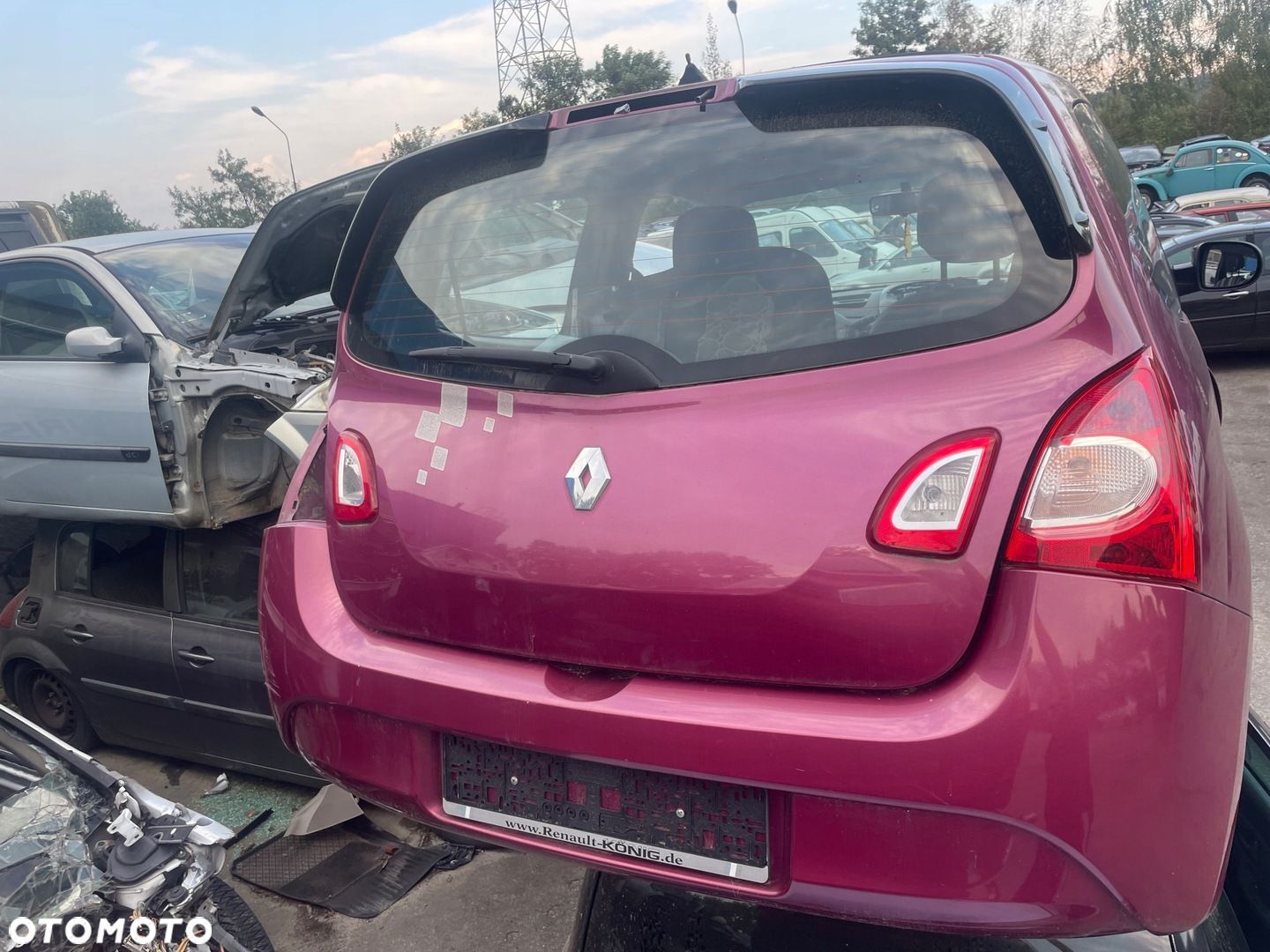 Klapa bagażnika kompletna Renault Twingo II Lift - 1