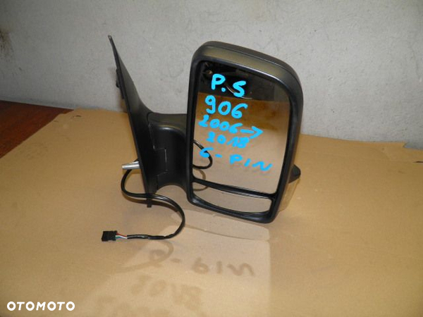 LUSTERKO PRAWE MERCEDES SPRINTER 906 lift 6 PIN