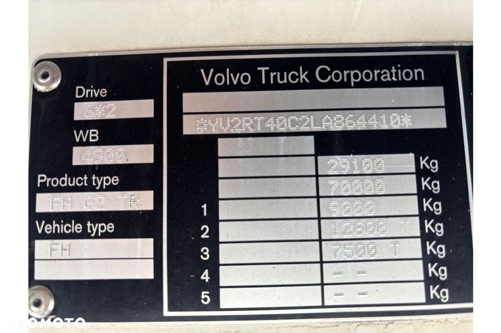 Volvo FH500 6x2*4 EURO6 + RETARDER + WOODCHIP BOX - 30