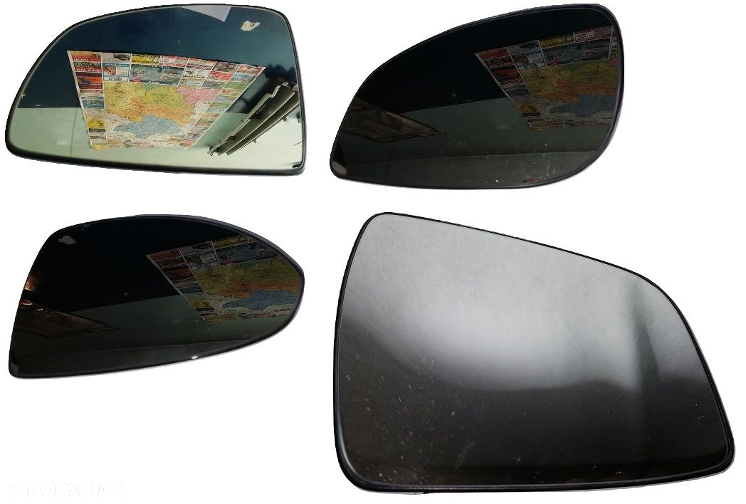 OPEL MERIVA A ZAFIRA B CORSA D VECTRA C ASTRA II III IV V GRZANY WKŁAD LUSTERKA ORYGINAŁ PRAWY LEWY - 2