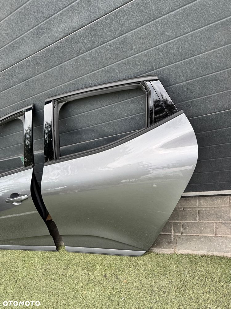 RENAULT CLIO V LIFT DRZWI PRAWE PRZÓD TYŁ TYLNE KOMPLETNE LUSTERKO DEMONTAŻ KOLOR - 2