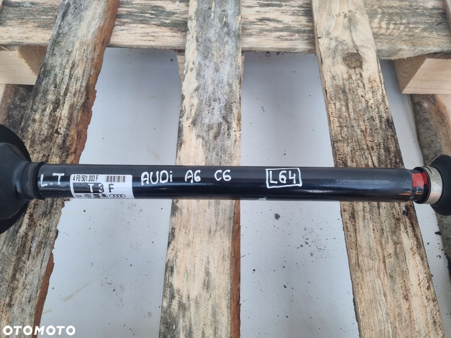 Audi S6 A6 C6 5.0 V10 LEWA TYLNA PÓŁOŚ półośka lewy tył 4F0501203F - 3