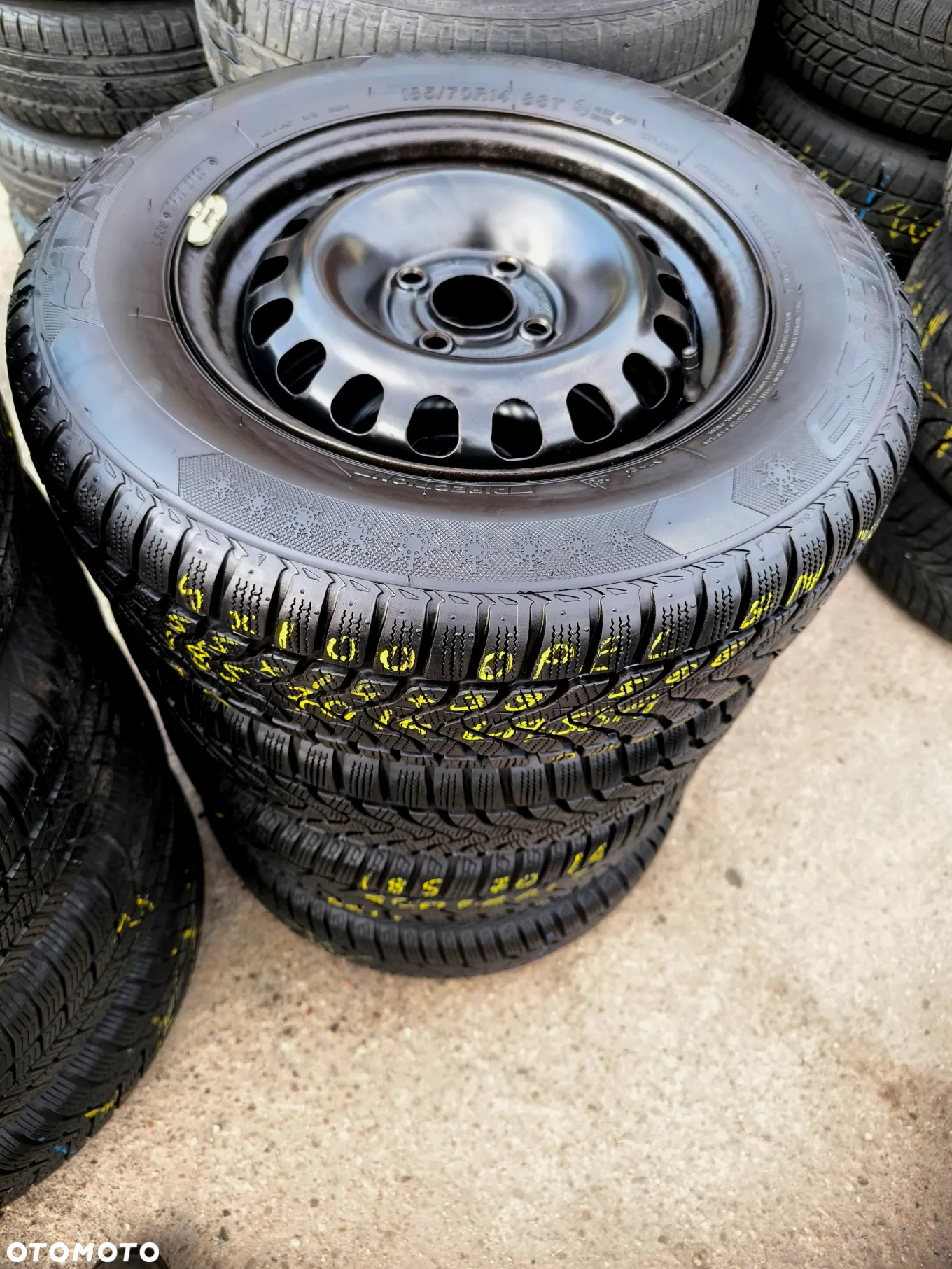 4x100 Felgi Stal Stalowe 14 Koła Zimowe Zima OPEL ADAM ASTRA G CORSA D 7mm Legnica ALU-RAD 185/70 - 2