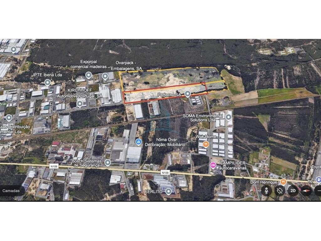 Terreno em zona Urbana Industrial com 115.500 m² em Ovar / Hub Logí... - Grande imagem: 4/8