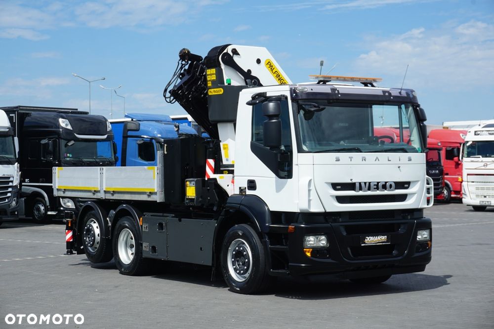 Iveco STRALIS / 260E36 / 6 X 2 / HDS PALFINGER PK 42 002 SH-E / WYSIĘG 17 M - 21
