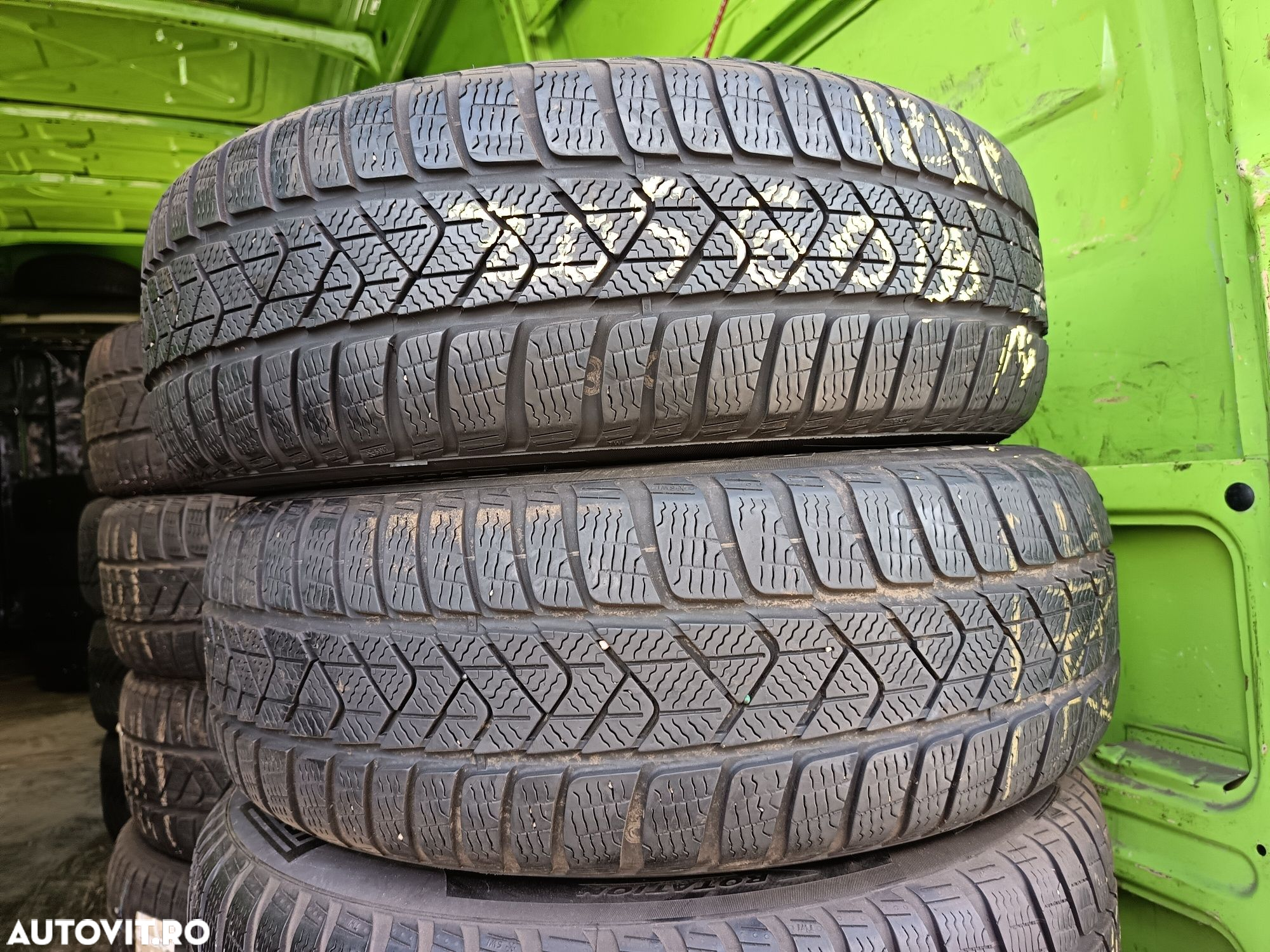 Anvelope MS iarna 205 60 16 pirelli runflat 2019 6-6.5mm - 2