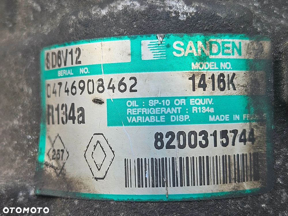 Nissan Note E11 I  Renault Megane Kangoo Clio 1.5 DCI kompresor  sprezarka klimatyzacji - 6