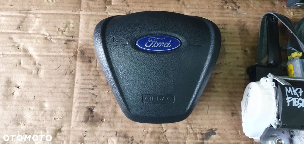 Konsola poduszki pasy AIRBAG sensor zestaw naprawczy Ford Fiesta MK7 ORYGINAŁ !!! - 7