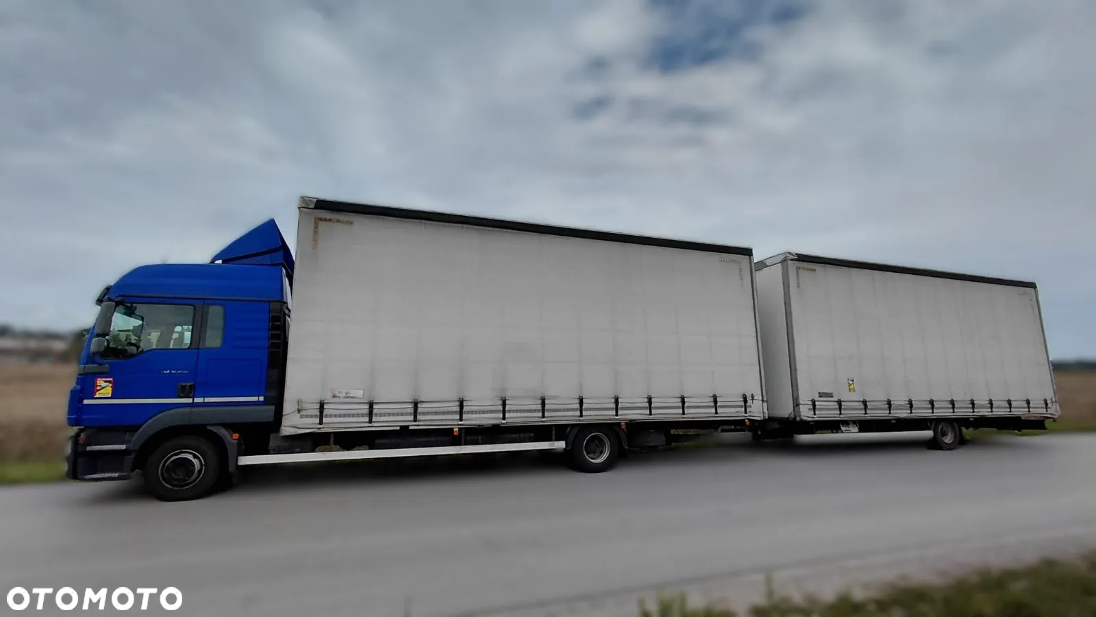 MAN TGL 8.250 FIRANKA ZESTAW TANDEM ZAMIANA - 2