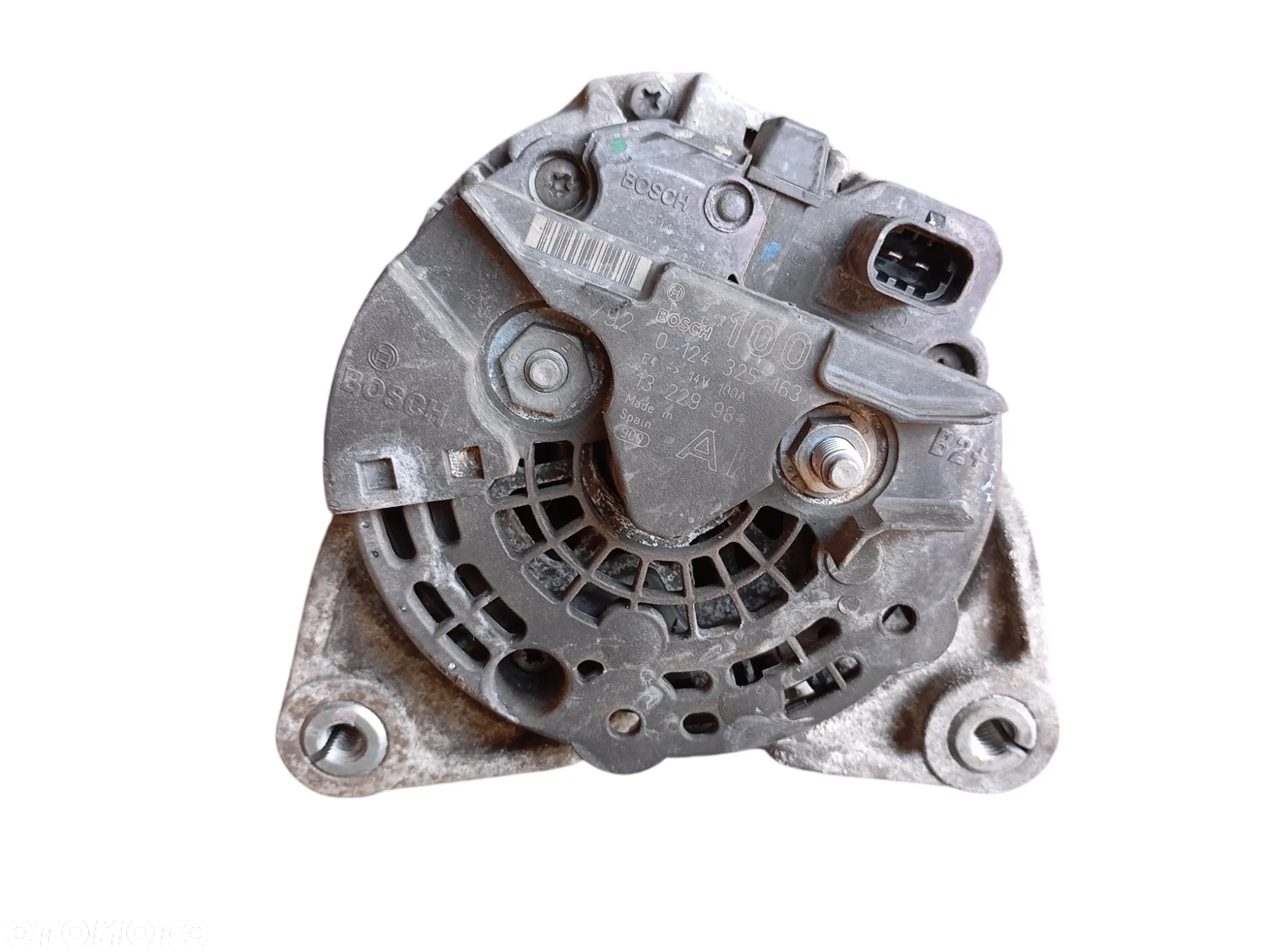 Alternator Opel Astra H Zafira B Vectra C 1.6 B 0124325163 - Gwarancja Wysyłka - 4