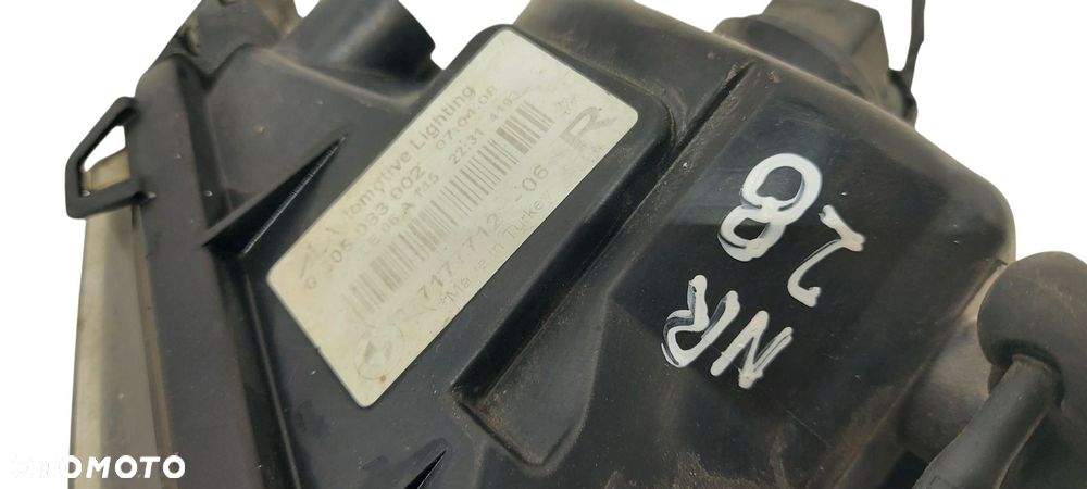 Bmw E60 E61 Lci Halogen Lampa Przeciwmgielna Prawa 7177712 Nr 28 - 5