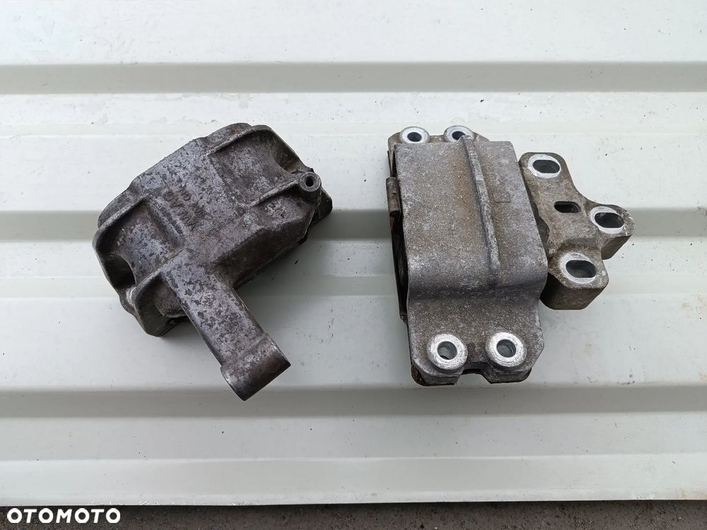 VW TIGUAN I 1.4 TSI PODUSZKA SILNIKA PODUSZKI LEWA PRAWA KOMPLET - 1