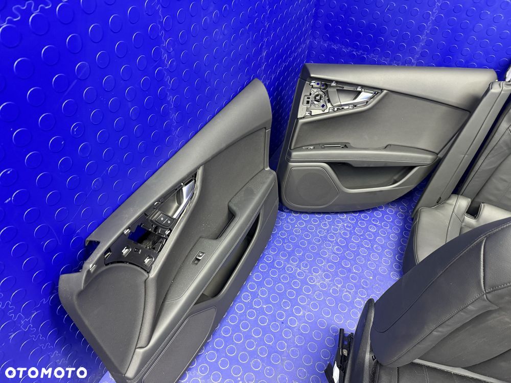 KOMPLET foteli skórzanych elektrycznie regulowane AUDI A7 C7 IDEALNE - 6