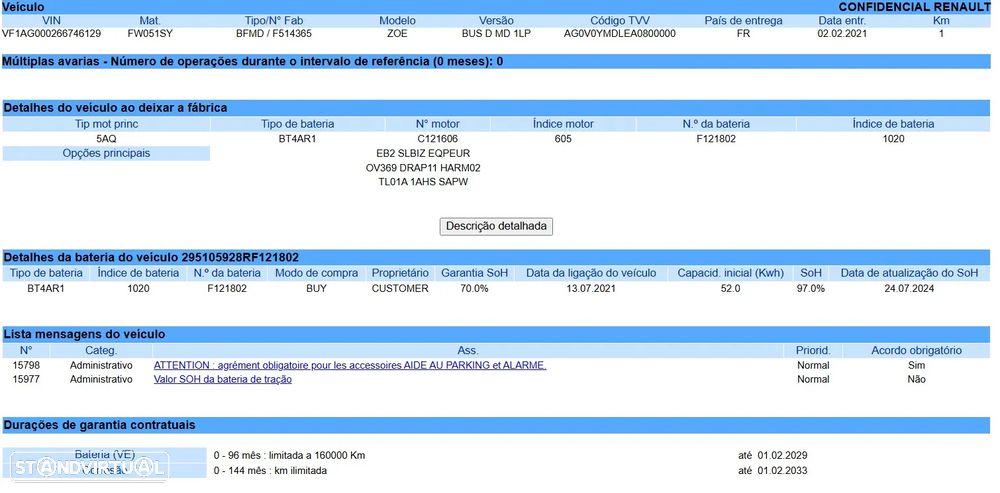 Renault Zoe (c/ Bateria) E-Tech EV50 Equilibre - 3