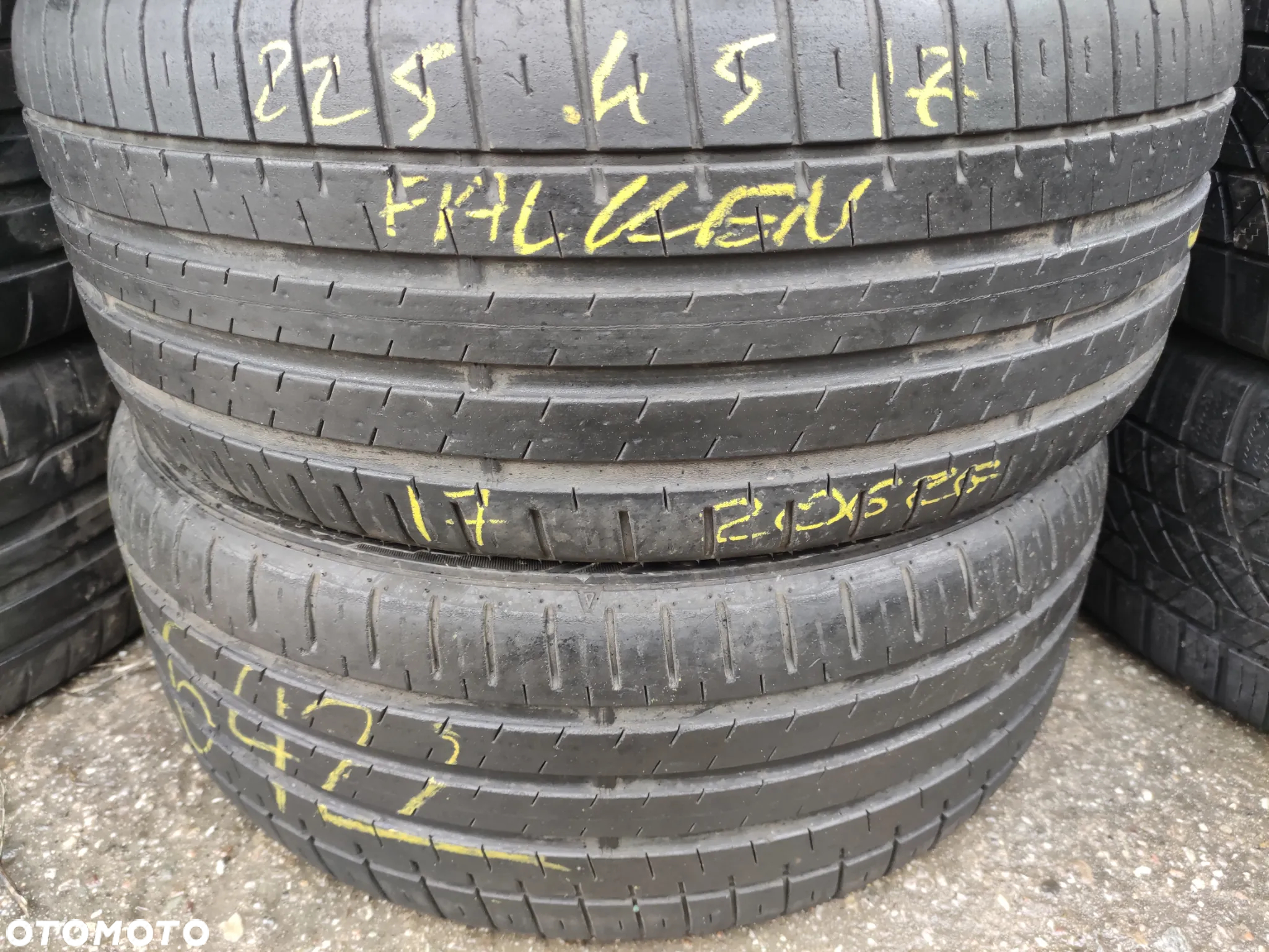 225/45R17 Opony Letnie Lato DUNLOP CONTINENTAL FALKEN HANKOOK Legnica ALU-RAD 4,5-6mm - 3